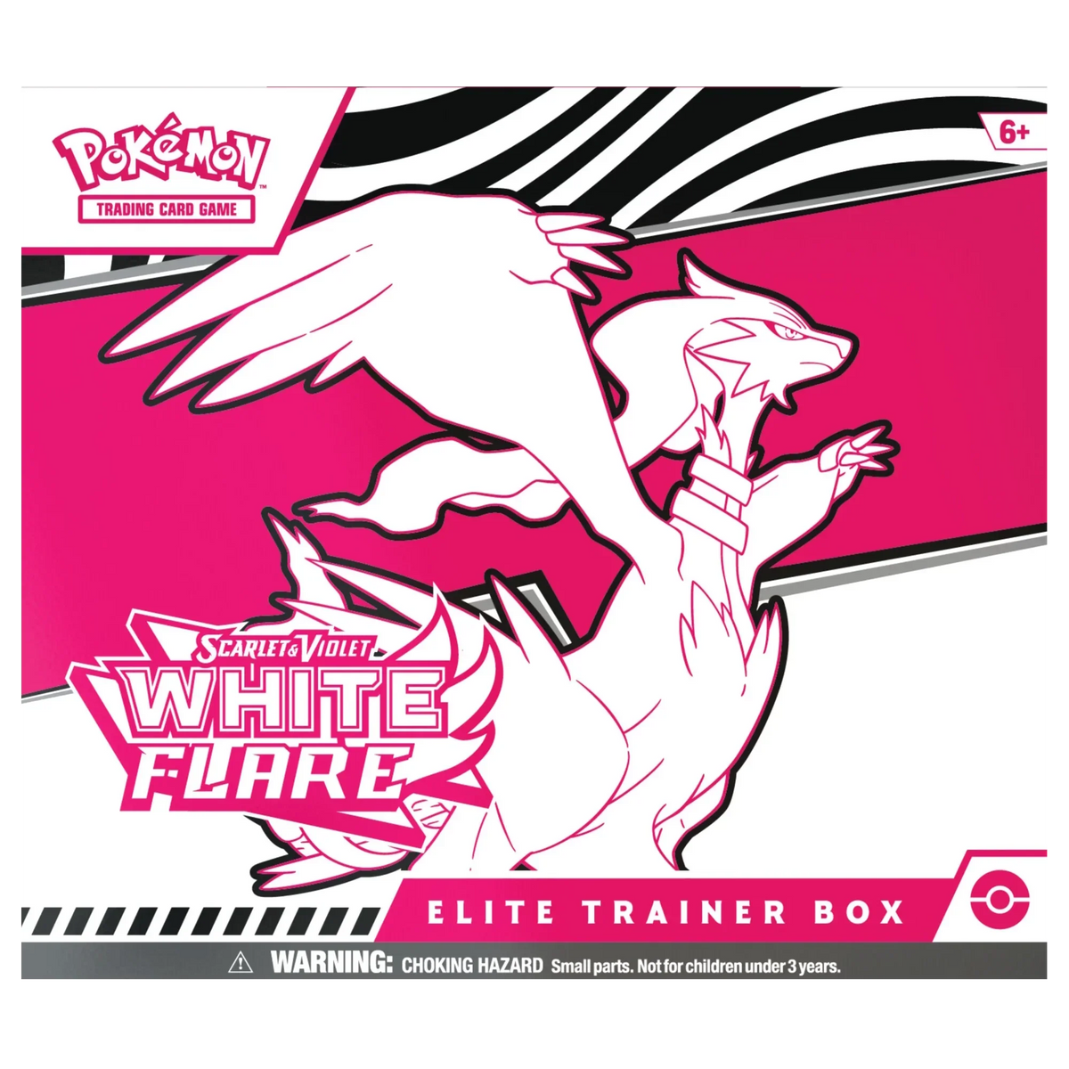 Pokemon TCG - Scarlet & Violet - White Flare - Elite Trainer Box