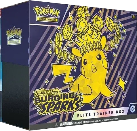 Pokemon TCG - Scarlet & Violet - Surging Sparks - Elite Trainer Box