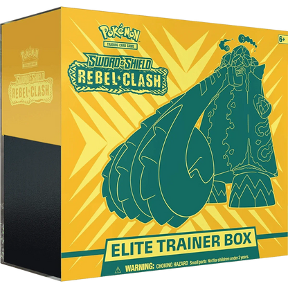 Pokemon TCG - Sword & Shield - Rebel Clash - Elite Trainer Box