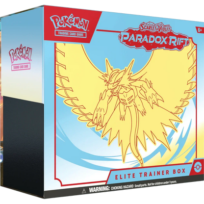Pokemon TCG - Scarlet & Violet - Paradox Rift - Elite Trainer Box (Roaring Moon)