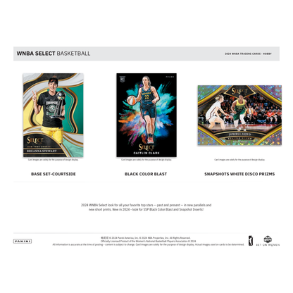 2024 Panini Select WNBA Basketball Hobby Box