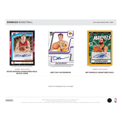 2024/25 Panini Donruss Basketball Hobby Box