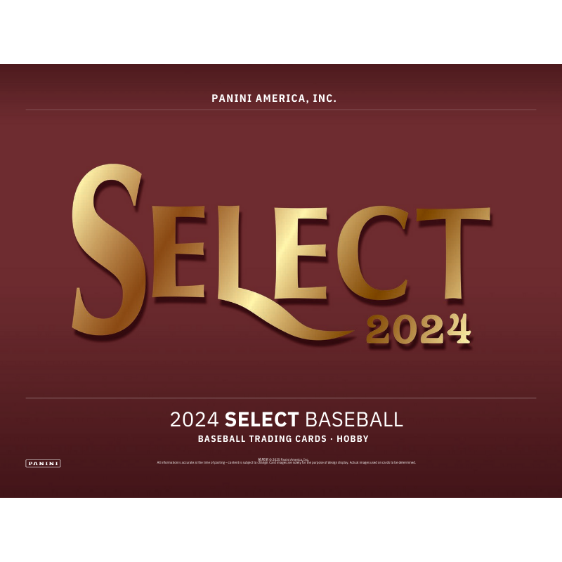 2024 Panini Select Baseball Hobby 12 Box Case