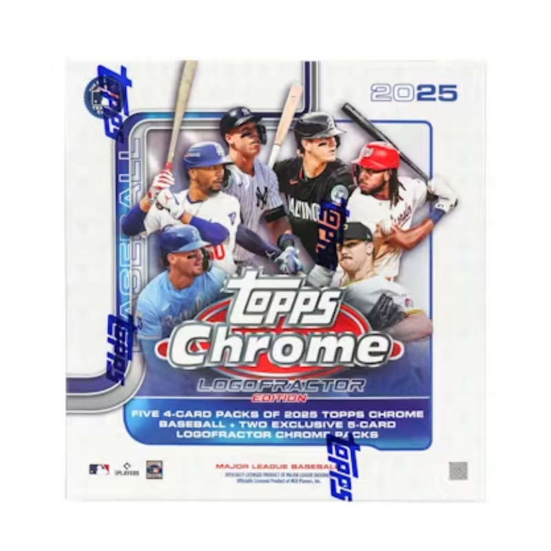 2025 Topps Chrome Logofractor Baseball Box