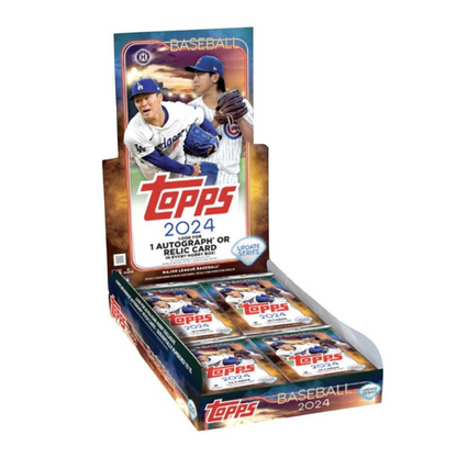 2024 Topps Update Series Baseball Hobby 12 Box Case