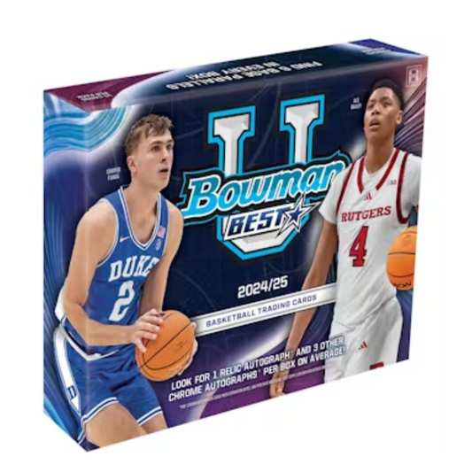 2024/25 Bowman University Best Basketball Hobby Box