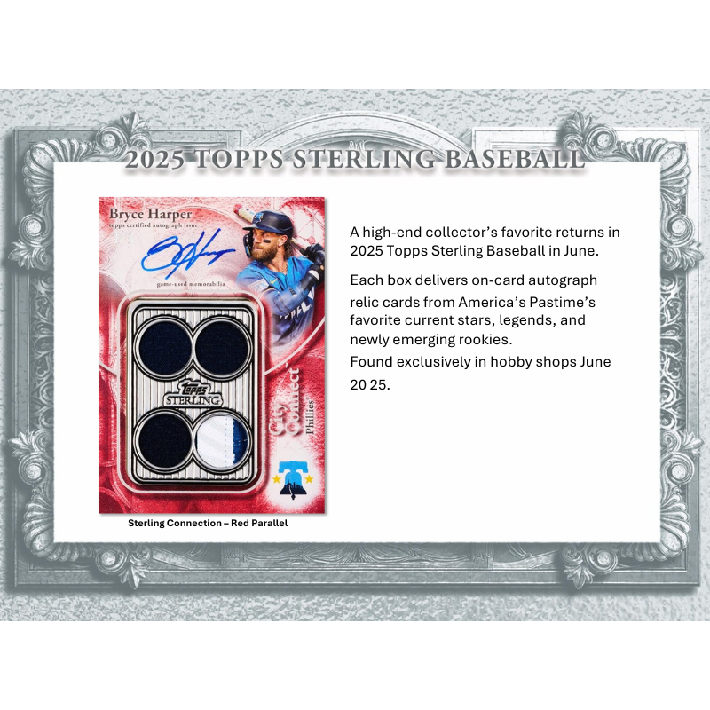 2025 Topps Sterling Baseball Hobby Box