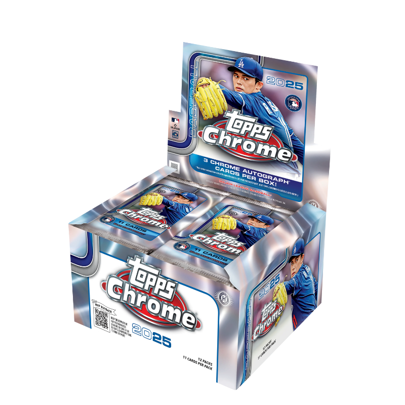2025 Topps Chrome Baseball Jumbo 8 Box Case